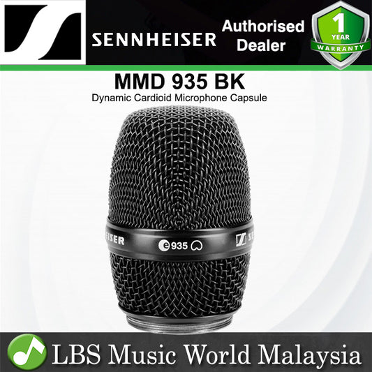 Sennheiser MMD 935 BK Cardioid Dynamic Microphone Capsule for SKM and SL Wireless Transmitter (MMD935BK)
