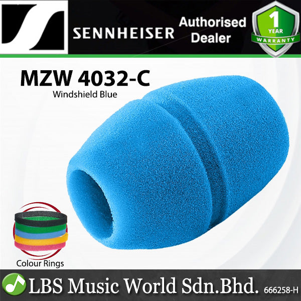 Sennheiser MZW 4032 Foam Windshield for MD Mic, e800 and e900 Microphone with 5 Rings (MZW4032)