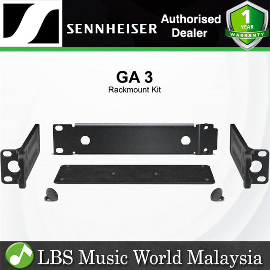Sennheiser GA 3 Rack Mount Kit for Evolution Series Wireless G3 Mic Systems (GA3)