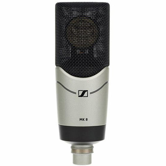 Sennheiser MK 8 Large Dual Diaphragm Mic Multi Pattern Condenser Microphone (MK8)