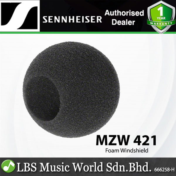 Sennheiser MZW 421A Foam Windscreen Mic for MD421 Microphone (MZW421A)