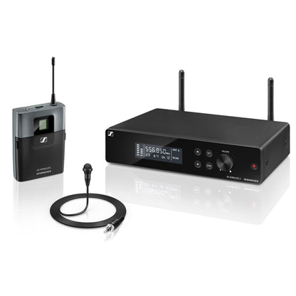 Sennheiser XSW 2-ME2 Wireless Microphone System with ME 2 Lavalier Mic, SK-SXW Bodypack Transmitter and EM-XSW 2 Receiver (XSW2ME2)