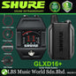 Shure GLXD16+ Digital Wireless Guitar Pedal System with WA305 Guitar Cable