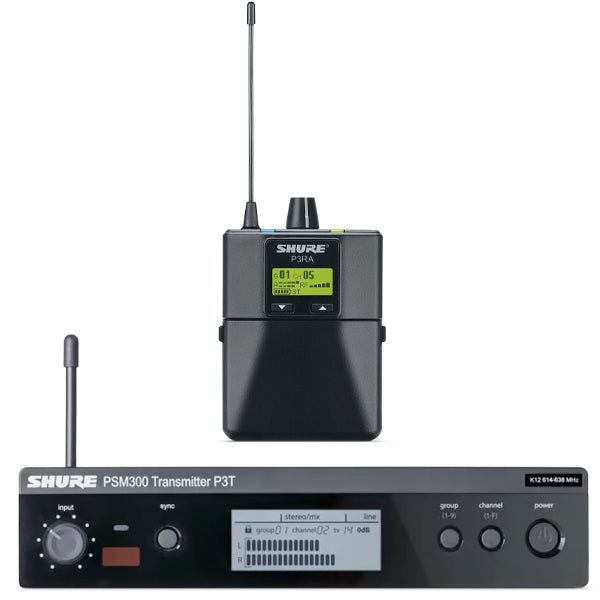 Shure P3TRA PSM 300 Personal Wireless In Ear Monitoring Set - LBS
