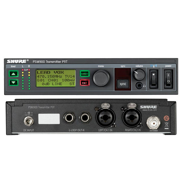 Shure P9T Wireless Transmitter for PSM900 In Ear Personal