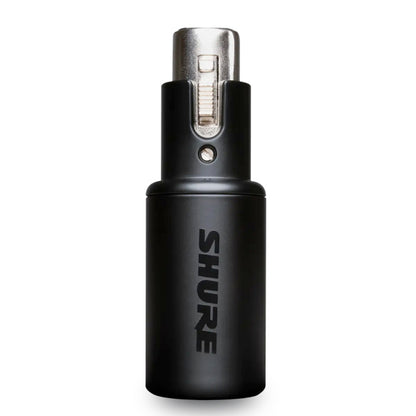 Shure MVX2U XLR to USB Digital Audio Interface Streaming Adapter with Headphone Output