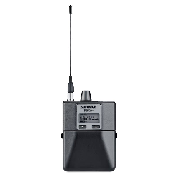 Shure P9RA+ Stereo Wireless Bodypack Receiver for PSM900 Personal Monitor System