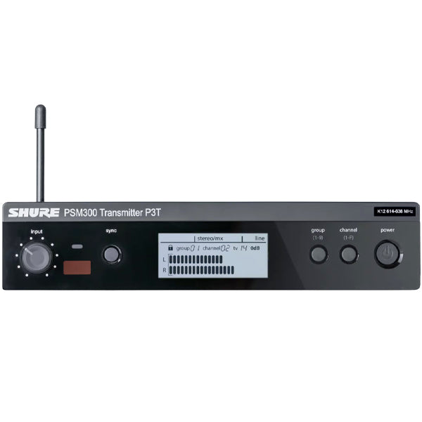 Shure P3TR PSM 300 Wireless In Ear Monitoring System Set