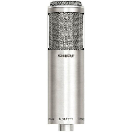 Shure KSM353/ED Premier Bi Directional Ribbon Microphone Dual Voice Mic