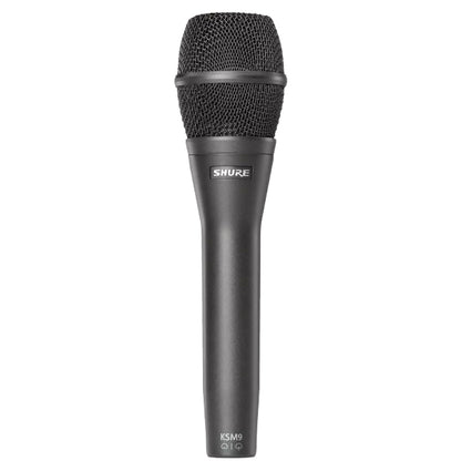 Shure KSM9 Dual Pattern Handheld Mic Condenser Vocal Microphone - Charcoal Grey