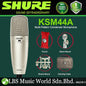 Shure KSM44A Multi Pattern Large Dual Mic Diaphragm Side Address Condenser Microphone