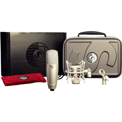 Shure KSM44A Multi Pattern Large Dual Mic Diaphragm Side Address Condenser Microphone