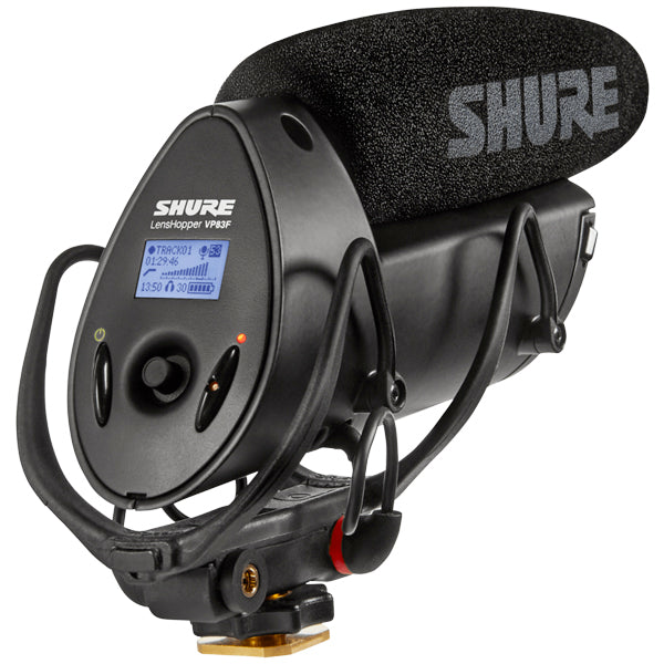 Shure VP83F Lenshopper DSLR Microphone Camera Mount Mic with Flash Recording