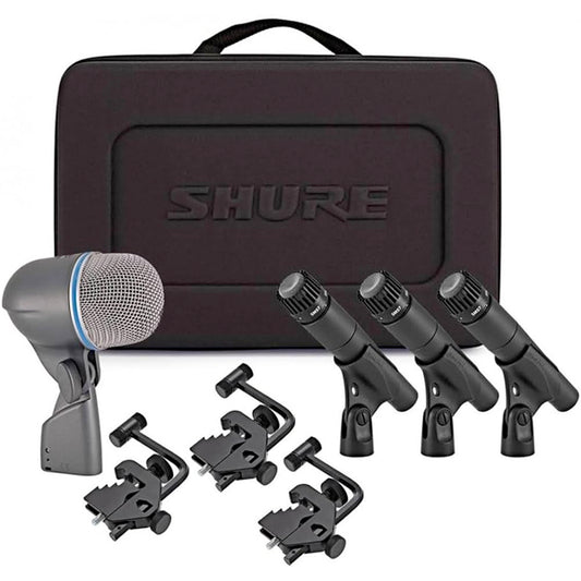 Shure DMK57-52 Drum Microphone Kit Hardware Mic Package (DMK57 52)