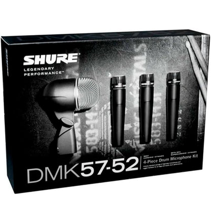 Shure DMK57-52 Drum Microphone Kit Hardware Mic Package (DMK57 52)