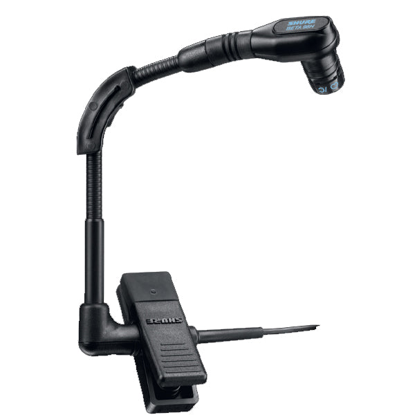 Shure BLX14R/B98 Wireless Rack Mount Instrument System with Beta 98H/C Clip-on Gooseneck Microphone (BLX14RB98 BLX14R B98)