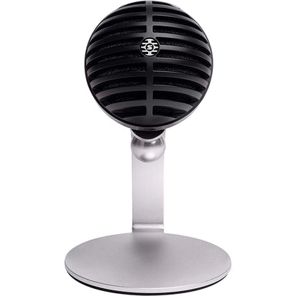 Shure MV5C Cardioid Condenser Microphone for Mac and Windows with Desk Mount Mic Stand (MV5 C)