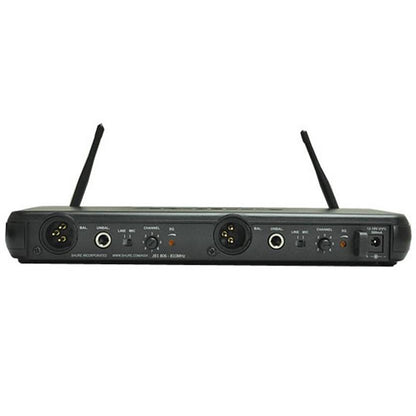 Shure SVX288/PG28 Dual Vocal Wireless Microphone System with PG28 Handheld Mic (SVX288 PG28)