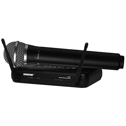 Shure SVX24/PG58 Wireless Microphone Vocal System with SVX4 Receiver and SVX2 Transmitter PG58 Mic (SVX24)