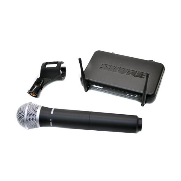 Shure SVX24/PG58 Wireless Microphone Vocal System with SVX4 Receiver and SVX2 Transmitter PG58 Mic (SVX24)