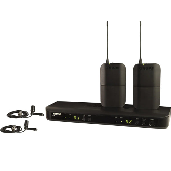 Shure BLX188/CVL Wireless Dual Presenter System with Two CVL Lavalier Microphones (BLX188)