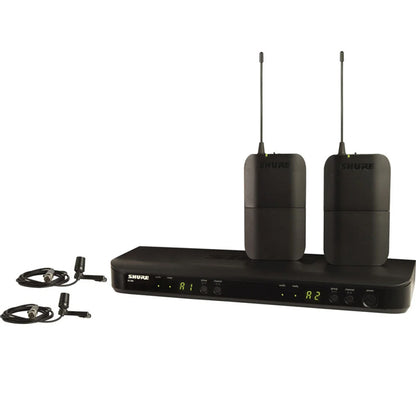 Shure BLX188/CVL Wireless Dual Presenter System with Two CVL Lavalier Microphones (BLX188)