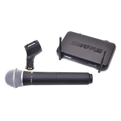 Shure SVX24/PG28 Handheld Wireless Mic Vocal System SVX4 Receiver, and SVX2 Handheld Transmitter with PG28 Microphone (SVX24)