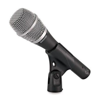 Shure SM86 Cardioid Condenser Handheld Vocal Microphone with Built in 3 Point Mic Shock Mount