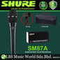 Shure SM87A Supercardioid Handheld Condenser Mic Vocal Microphone with Built in Wind and Pop Filter (SM87 A)