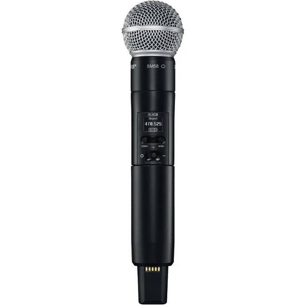 Shure SLXD24/SM58 Wireless System with SM58 Handheld Transmitter Microphone (SLXD24 SM58)