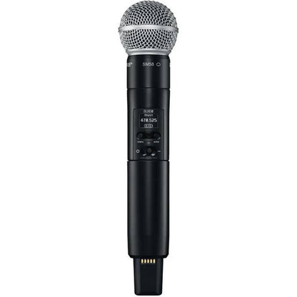 Shure SLXD24/SM58 Wireless System with SM58 Handheld Transmitter Microphone (SLXD24 SM58)