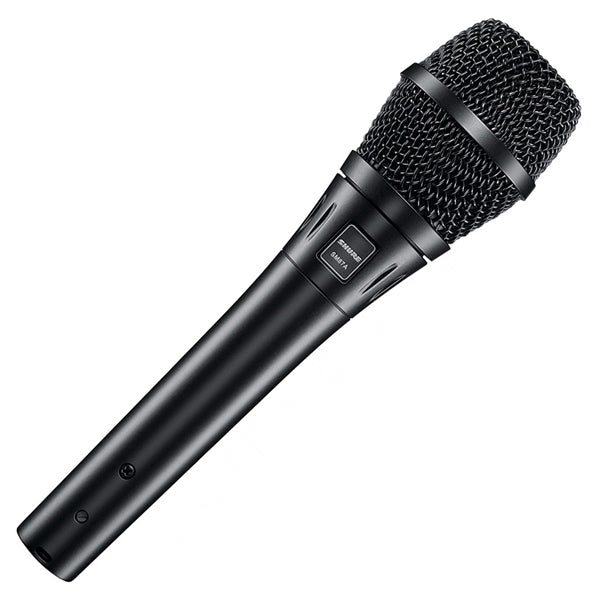 Shure SM87A Supercardioid Handheld Condenser Mic Vocal Microphone with Built in Wind and Pop Filter (SM87 A)