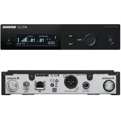 Shure SLXD24/SM58 Wireless System with SM58 Handheld Transmitter Microphone (SLXD24 SM58)