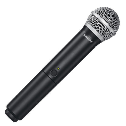 Shure BLX2/PG58 Wireless Handheld Micprohone Transmitter with PG58 Mic Capsule (BLX2)