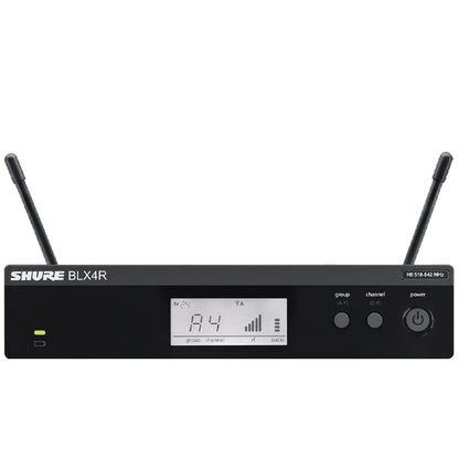 Shure BLX24R/B58 Handheld Wireless Microphone Vocal Rack Mount Mic System with Beta 58A Transmitter (BLX24R B58)