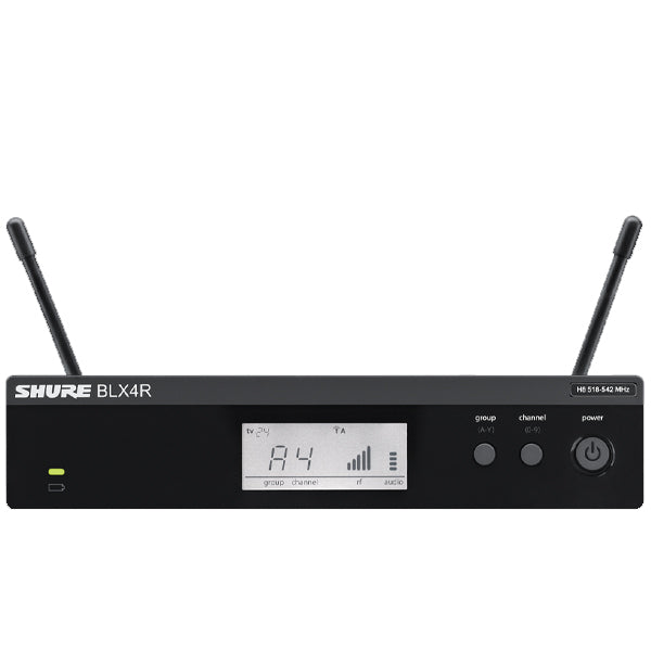 Shure BLX24R/SM58 Wireless Rack Mount Vocal System with BLX4R Wireless Transmitter and BLX2/SM58 Handheld Mic (BLX24R SM58)