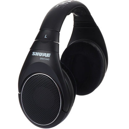 Shure SRH1440 Professional Open Back Monitor Headphones Dual Detachable Cable with Case (SRH 1440)