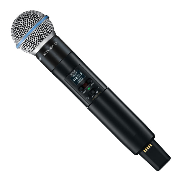 Shure SLXD24/B58 Digital Wireless Microphone System with Beta 58 Handheld Transmitter Mic (SLXD24 B58)