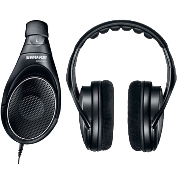 Shure SRH1440 Professional Open Back Monitor Headphones Dual Detachable Cable with Case (SRH 1440)