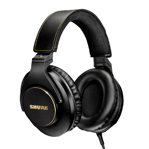 Shure SRH840A Closed Back Professional Monitor Studio Headphones with Detachable Straight Cable (SRH840 A)