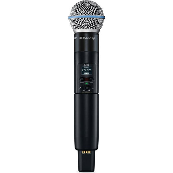 Shure SLXD24/B58 Digital Wireless Microphone System with Beta 58 Handheld Transmitter Mic (SLXD24 B58)