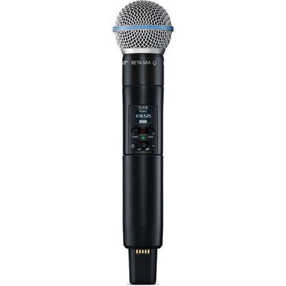 Shure SLXD24/B58 Digital Wireless Microphone System with Beta 58 Handheld Transmitter Mic (SLXD24 B58)