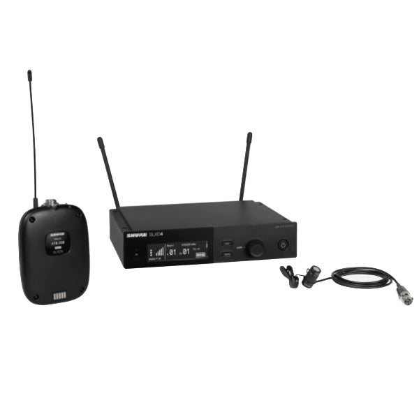 Shure SLXD14/83 Wireless Mic System with SLXD1 Bodypack Transmitter and WL183 Lavalier Microphone (SLXD14 83)