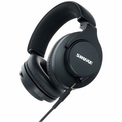 Shure SRH440A Closed Back Professional Studio Monitor Headphones with Detachable Straight Cable (SRH440 A)