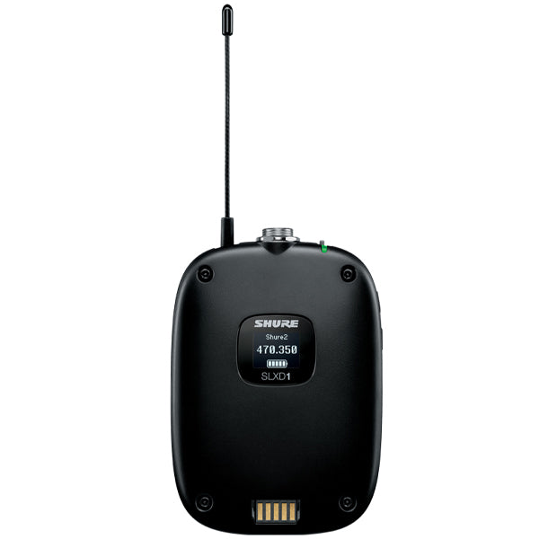 Shure SLXD14/83 Wireless Mic System with SLXD1 Bodypack Transmitter and WL183 Lavalier Microphone (SLXD14 83)