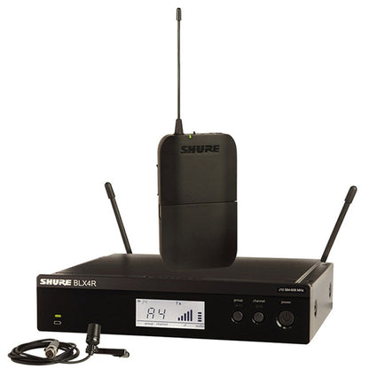 Shure BLX14R/CVL Wireless Rack Mount Presenter Mic System with CVL Lavalier Microphone (BLX14R CVL)