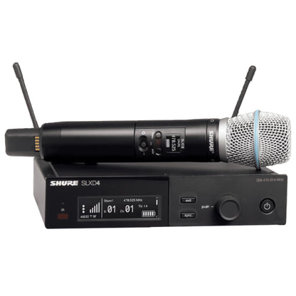 Shure SLXD24/B87C Digital Wireless Microphone System with Beta 87C Handheld Transmitter Mic (SLXD24 B87C)