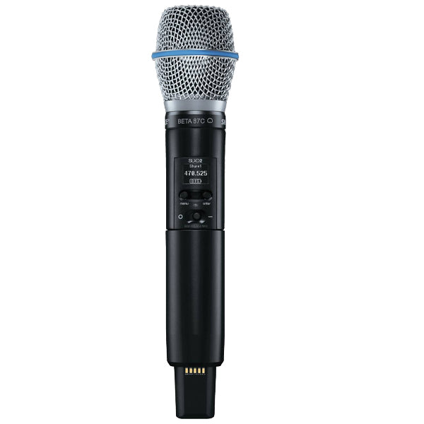 Shure SLXD24/B87C Digital Wireless Microphone System with Beta 87C Handheld Transmitter Mic (SLXD24 B87C)