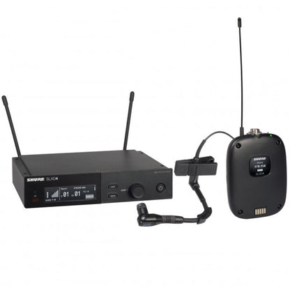 Shure SLXD14/B98 Wireless Mic System with SLXD1 Bodypack Transmitter and Beta 98H/C Miniature Instrument Microphone (SLXD14 Beta 98)