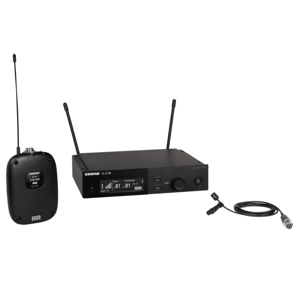 Shure SLXD14/93 Wireless Mic System with SLXD1 Bodypack Transmitter and WL93 Lavalier Microphone (SLXD14 93)